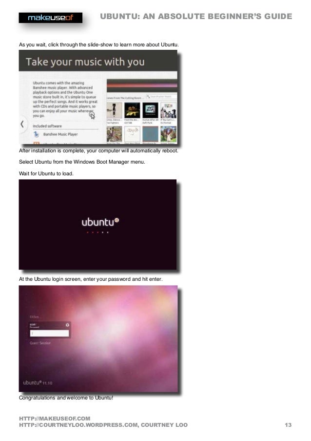 Installing Ubuntu